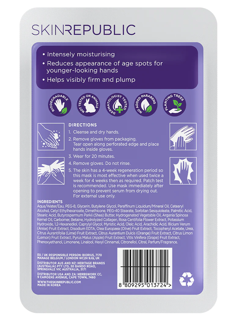 Pressy x Skin Republic: Hand Repair Mask