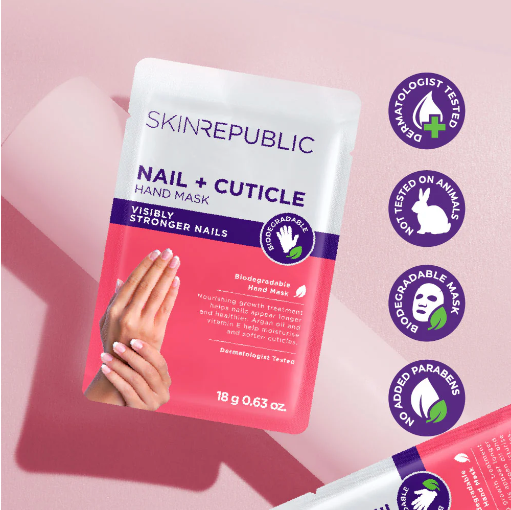 Pressy x Skin Republic: Nail + Cuticle Hand Mask
